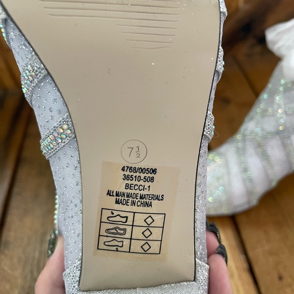 Valenti Franco Becci Glitter Rhinestone Heel Bootie - Picture 5 of 7